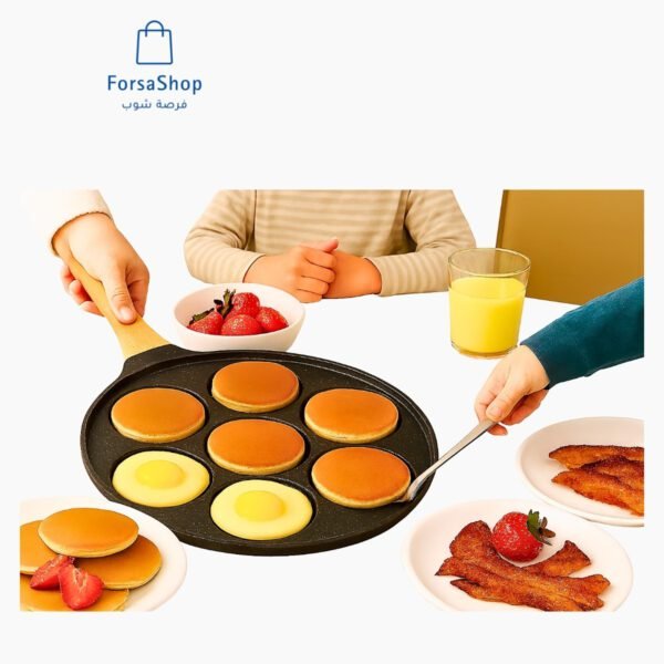 طاسة متعددة الاستخدام لتحضير بيض وقطايف